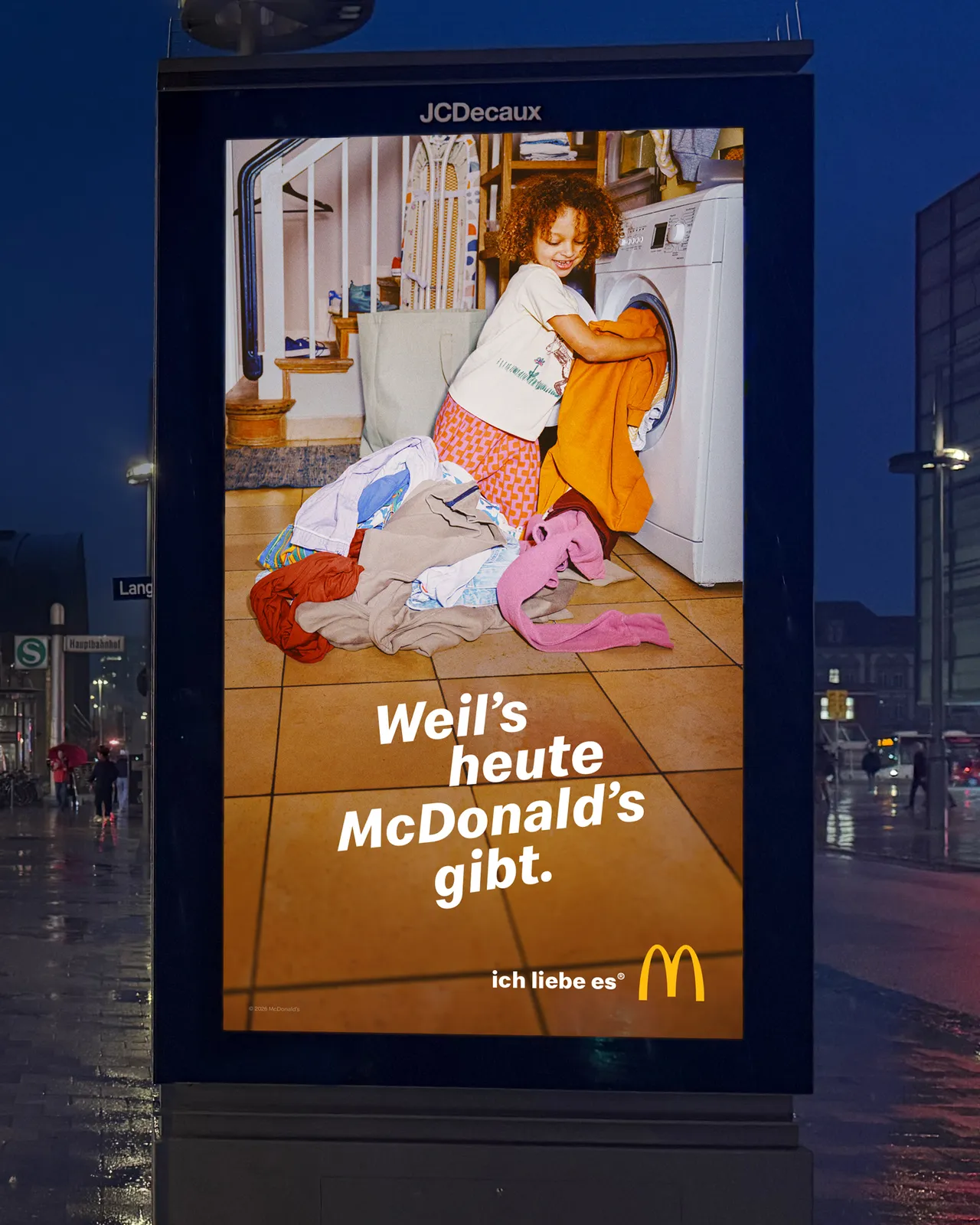 Weil’s heute McDonald’s gibt